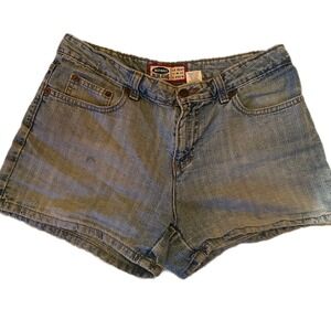 Vintage 2000s Old Navy Blue Jeans Denim Shorts Light Wash Distressed Casual‎ Y2K